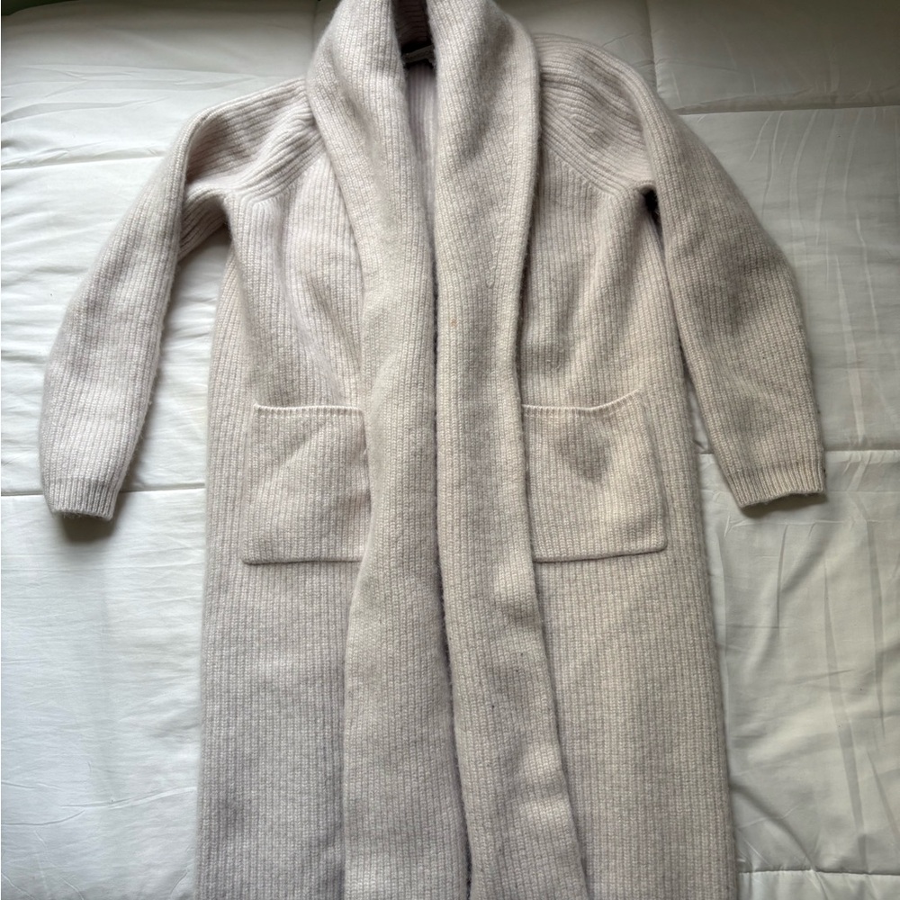 NakedCashmere Soft Beige Long Robe